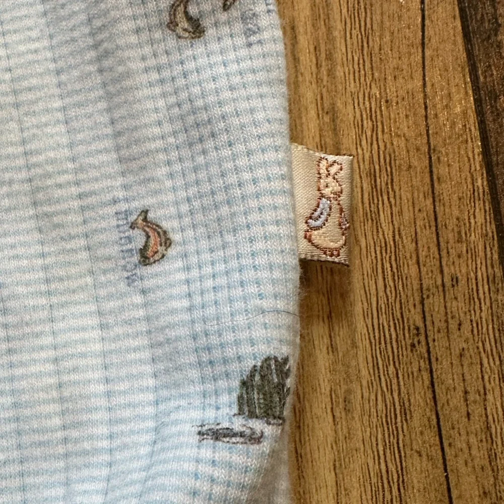 Charming Light Blue Baby Bodysuit with Collar
